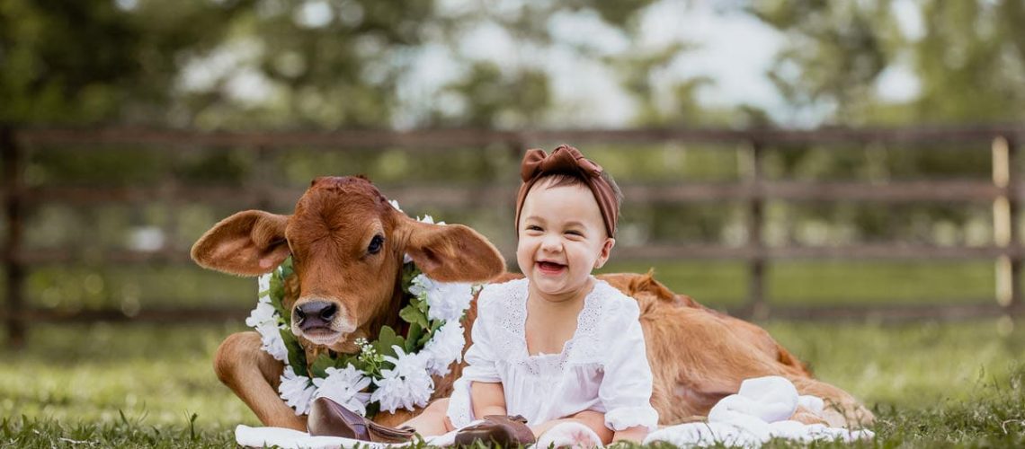 fotos con bebé vaquera